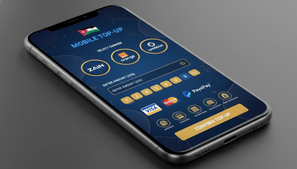 5 Fastest Ways to Top Up Your Mobile Credit in Jordan